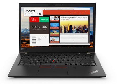 Laptops - LENOVO THINKPAD T480S i5-8350U 1.70GHz 500GB 32GB 14" 1920X1080 INBOARD TOUCHSCREEN