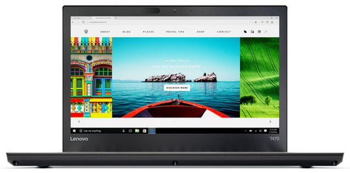 Laptops - LENOVO THINKPAD T470 i5-7300U 2.6GHz 500GB 8GB 14" 1920X1080 INBOARD TOUCHSCREEN