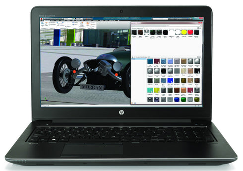 Laptops - HP ZBOOK 15 G4 i7-7820HQ 2.9GHz 2000GB 16GB 15" 1920X1080 NVIDIA M2200 TOUCHSCREEN