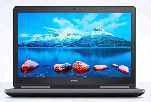 Laptops - Dell Precision 7520 i7-7820HQ 2.9GHz 512GB 16GB 15" 1920X1080 NVIDIA M2200