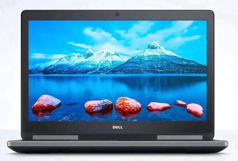Laptops - Dell Precision 7520 i7-7820HQ 2.9GHz 512GB 16GB 15" 3840X2160 NVIDIA M2200