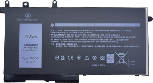 Parts - LAPTOP BATTERY FOR DELL LATITUDE 5280 5290 480 5490 5491 5580 5590 5591 42Wh