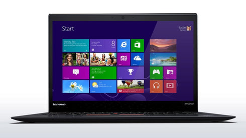 Laptops - LENOVO THINKPAD X1 CARBON G3 I5-5300U 2.3GHz 256GB 8GB BLACK 14" 2560X1600 INBOARD
